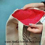 توت بگ طرح زن با گیره موی قرمز، خوشحالی بسازیم