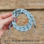 بند عینک بافت جنگل ابری - سبز طوسی - خوشحالی بسازیم