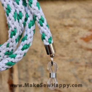 بند عینک بافت جنگل ابری - سبز طوسی - خوشحالی بسازیم