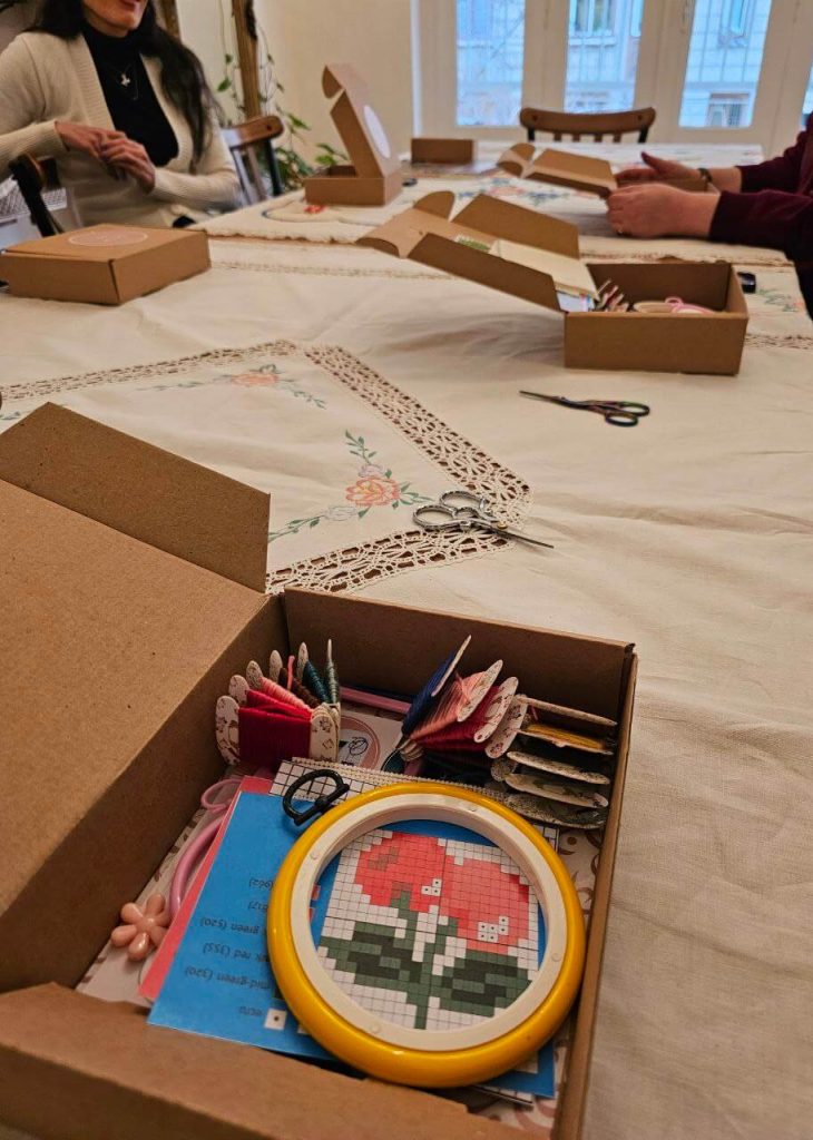 کارگاه شماره دوزی، زینب توحیدی، دی 1402