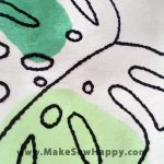 توت بگ طرح برگ سبز