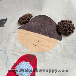 کیف توت بگ طرح دختربچه و گربه