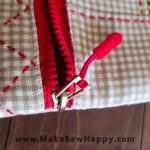 کیف لپتاپ پارچه‌ای طرح مداد