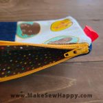 جامدادی پارچه‌ای طرح حیوانات