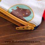 جامدادی پارچه‌ای طرح حیوانات