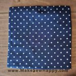 دستگیره آشپزخانه پارچه‌ای مدل خانه طرح دختربچه رنگ سفید