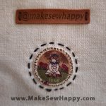 دستگیره آشپزخانه پارچه‌ای مدل خانه طرح آدمک