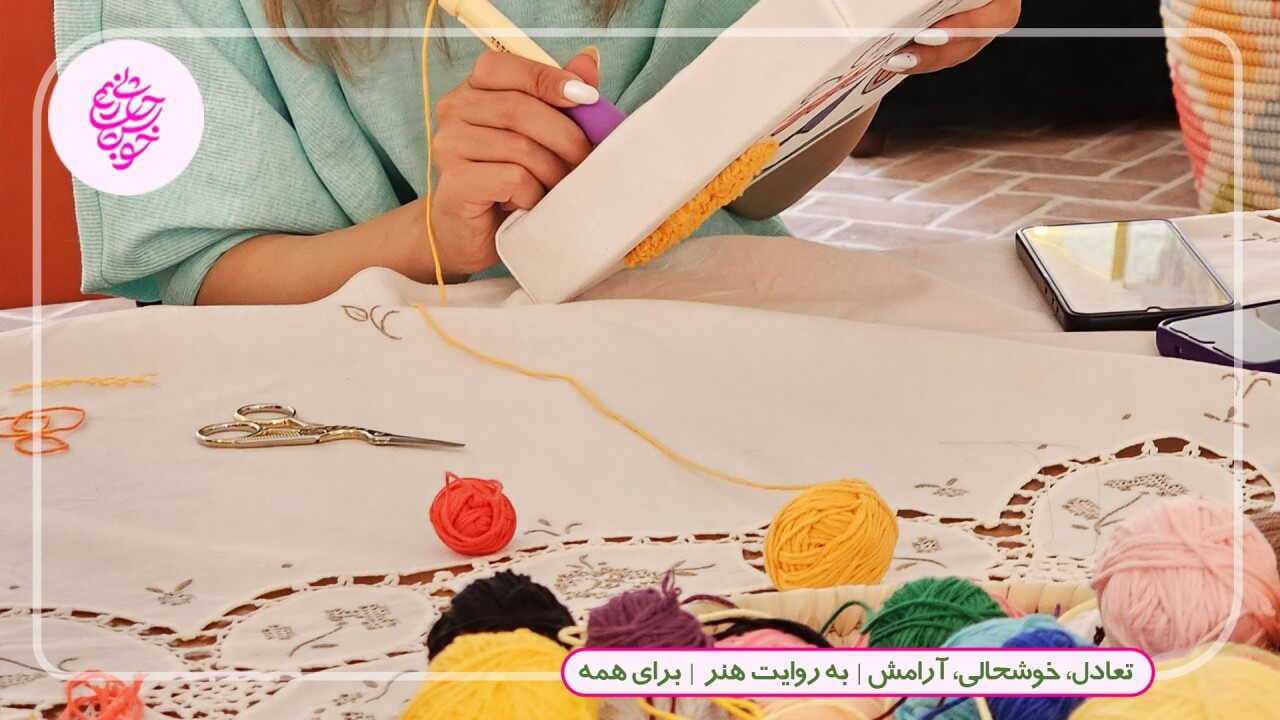 وقتی هنر تبدیل به مراقبه می‌ شود: ذهن‌ آگاهی با نخ و سوزن