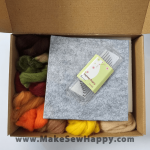 بسته آماده اجرای نقاشی با الیاف کچه سری رنگ‌های پائیزی