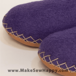 کفش نمدی سفید مناسب کچه